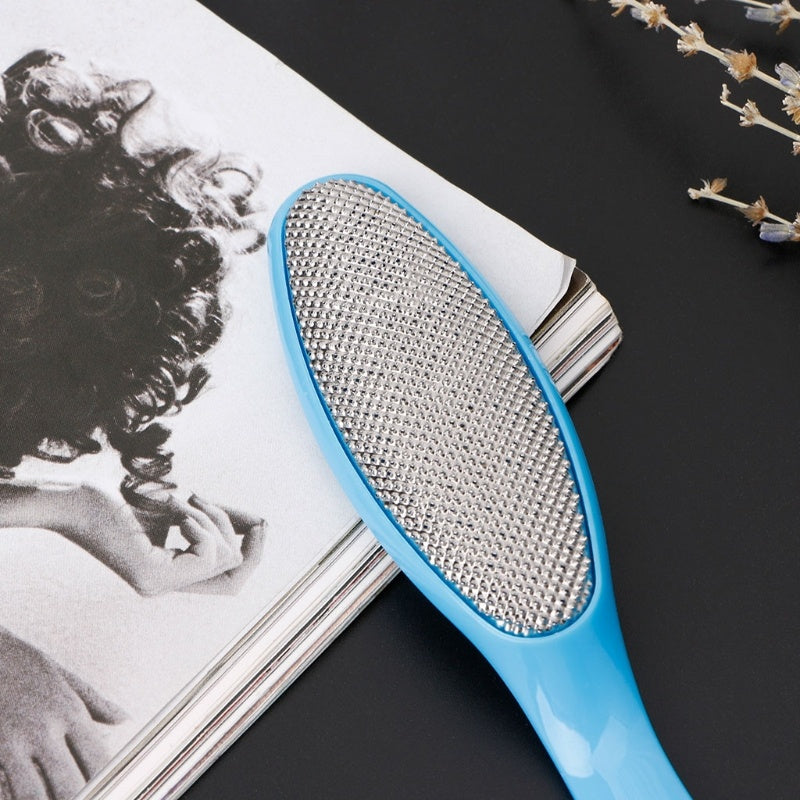 Calluses heel rubbing pedicure files