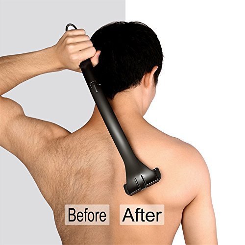 Back Manual Folding Back Shaver Replaceable Cutter Head