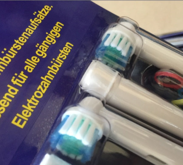 Oral B toothbrushes